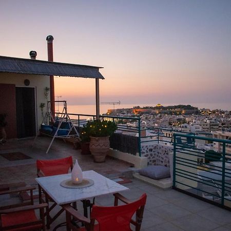 Rooftop With Sea View In Central Rethymno Exteriör bild